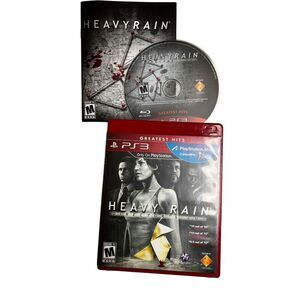 002-002 Heavy Rain Director's Cut Greatest Hits PS3 Adventure Interactive mature